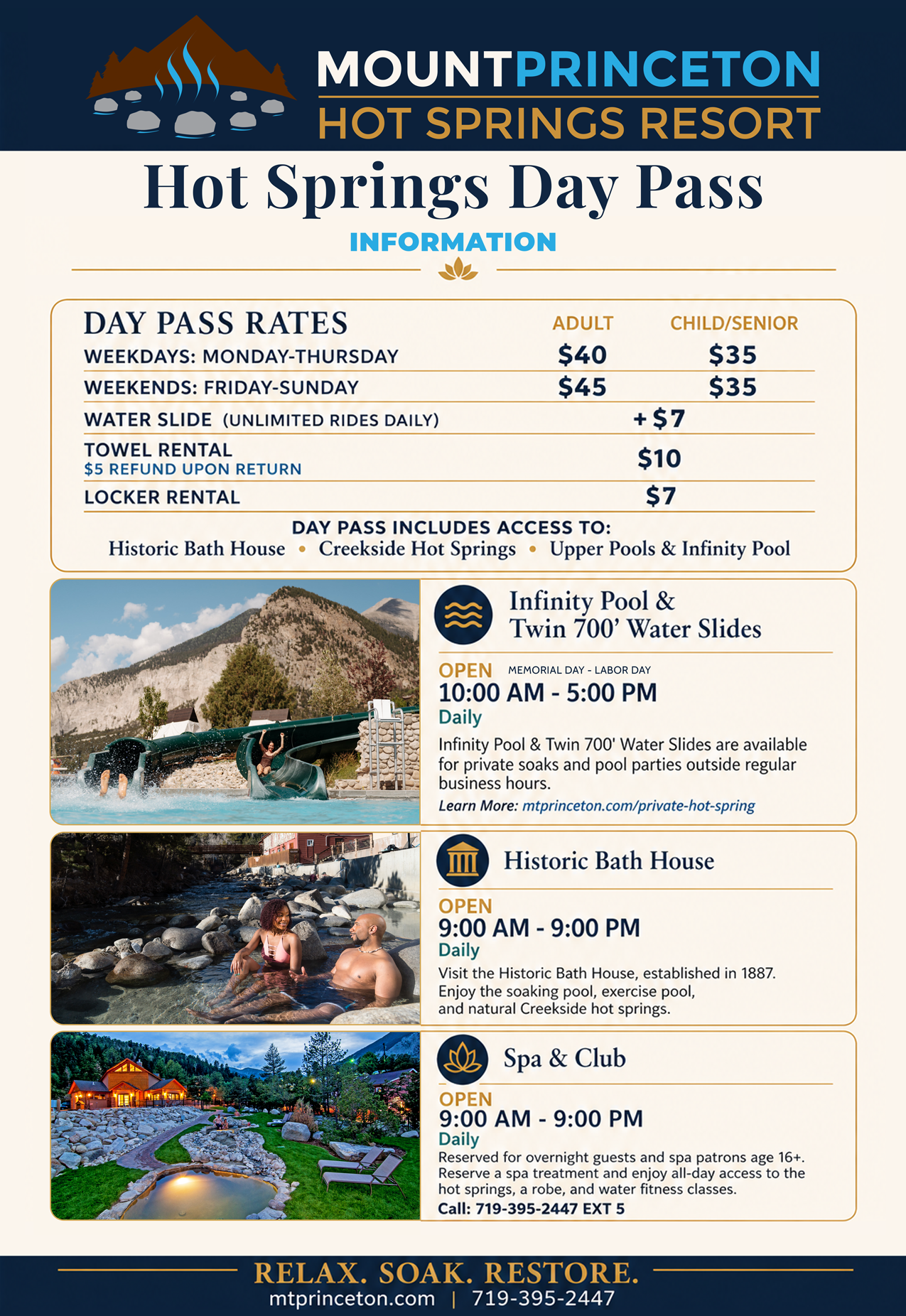 Mount Princeton Hot Springs Pass