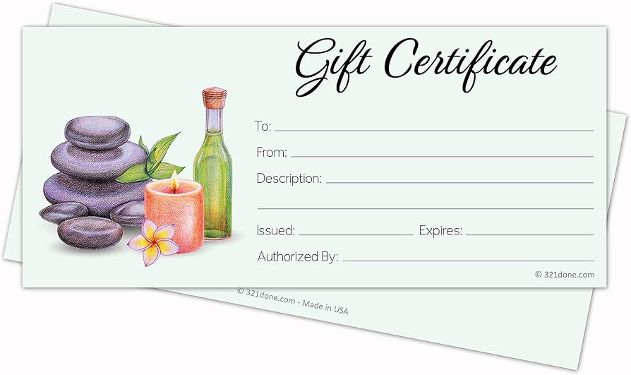 Broadmoor Spa Gift Certificate