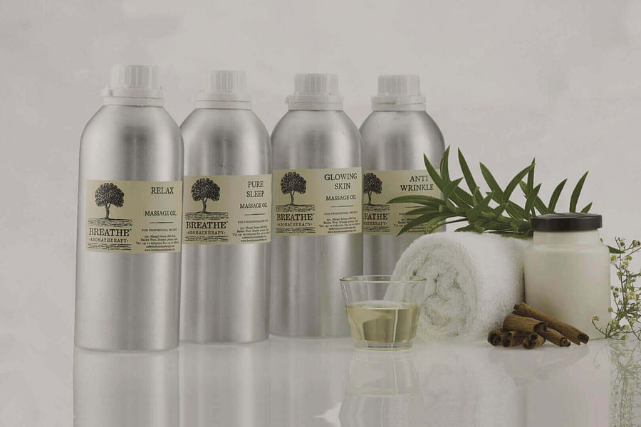 Aromatherapy massage oils