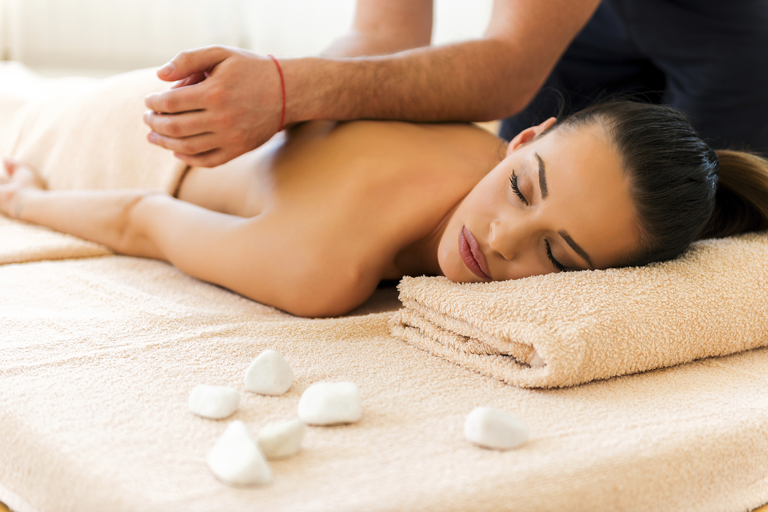 Deep tissue massage therapy