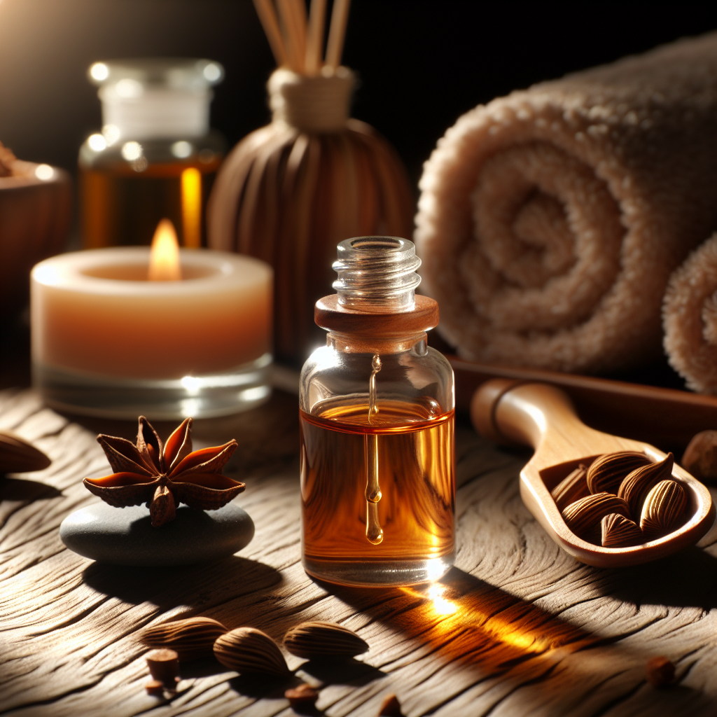 sandalwood essential oil spa