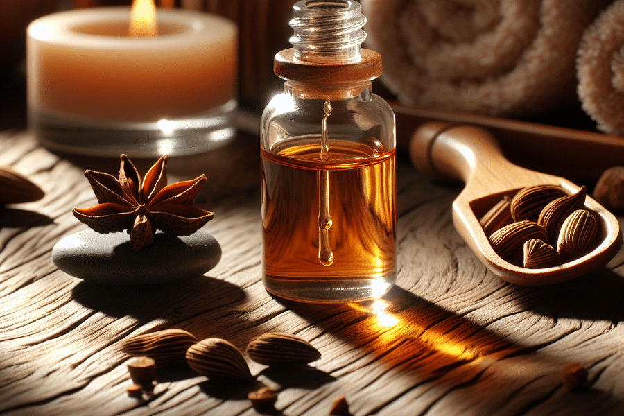 sandalwood essential oil spa