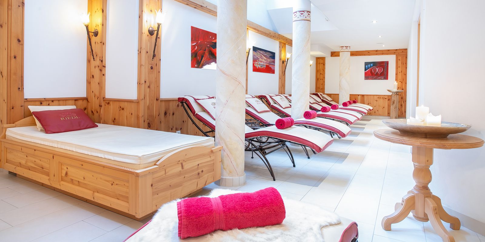 Alpine herb steam room