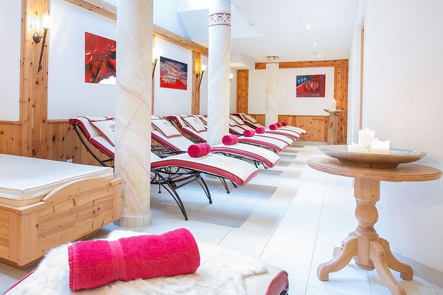 Alpine herb steam room