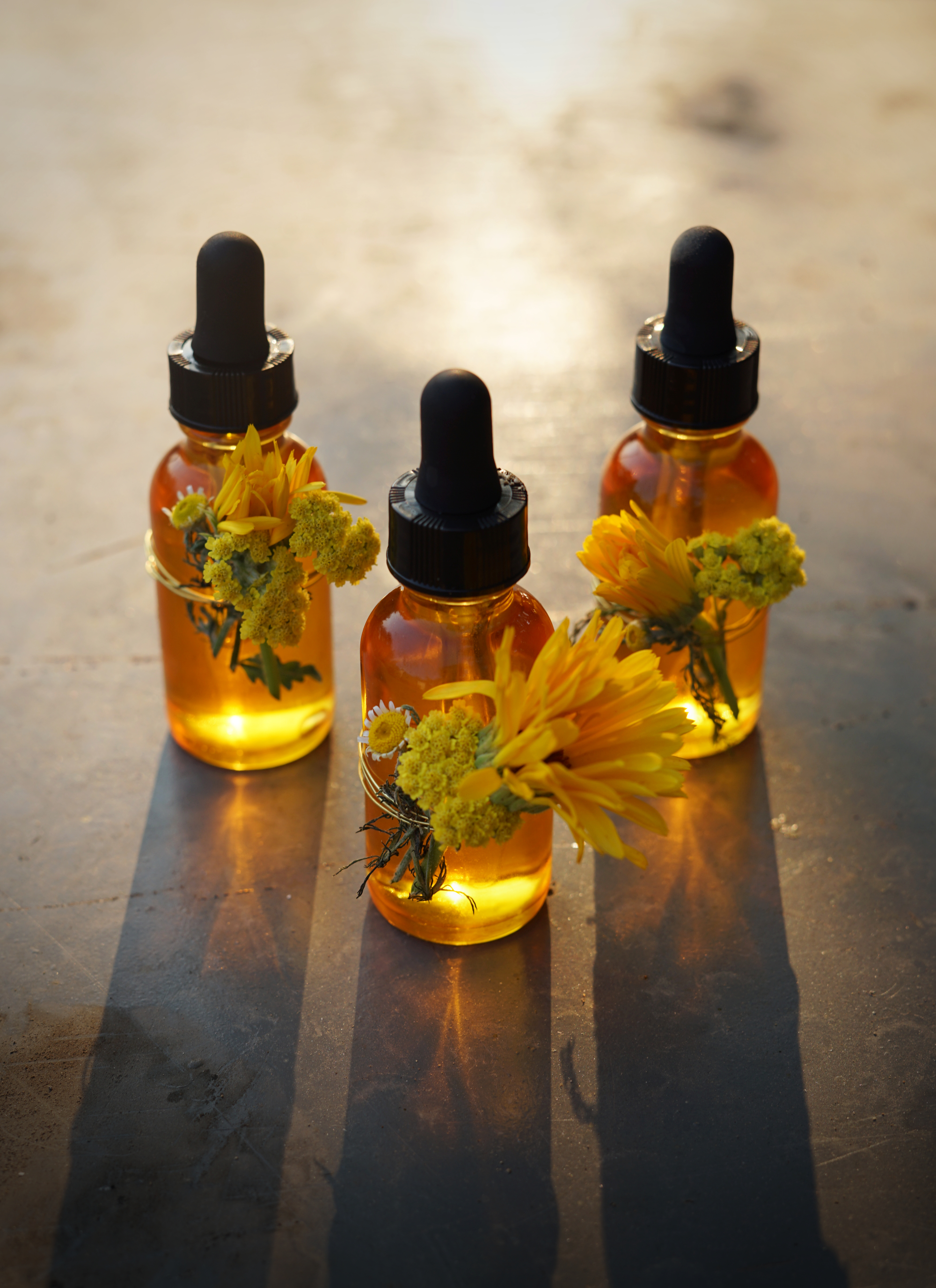 Wildflower essence facial treatment