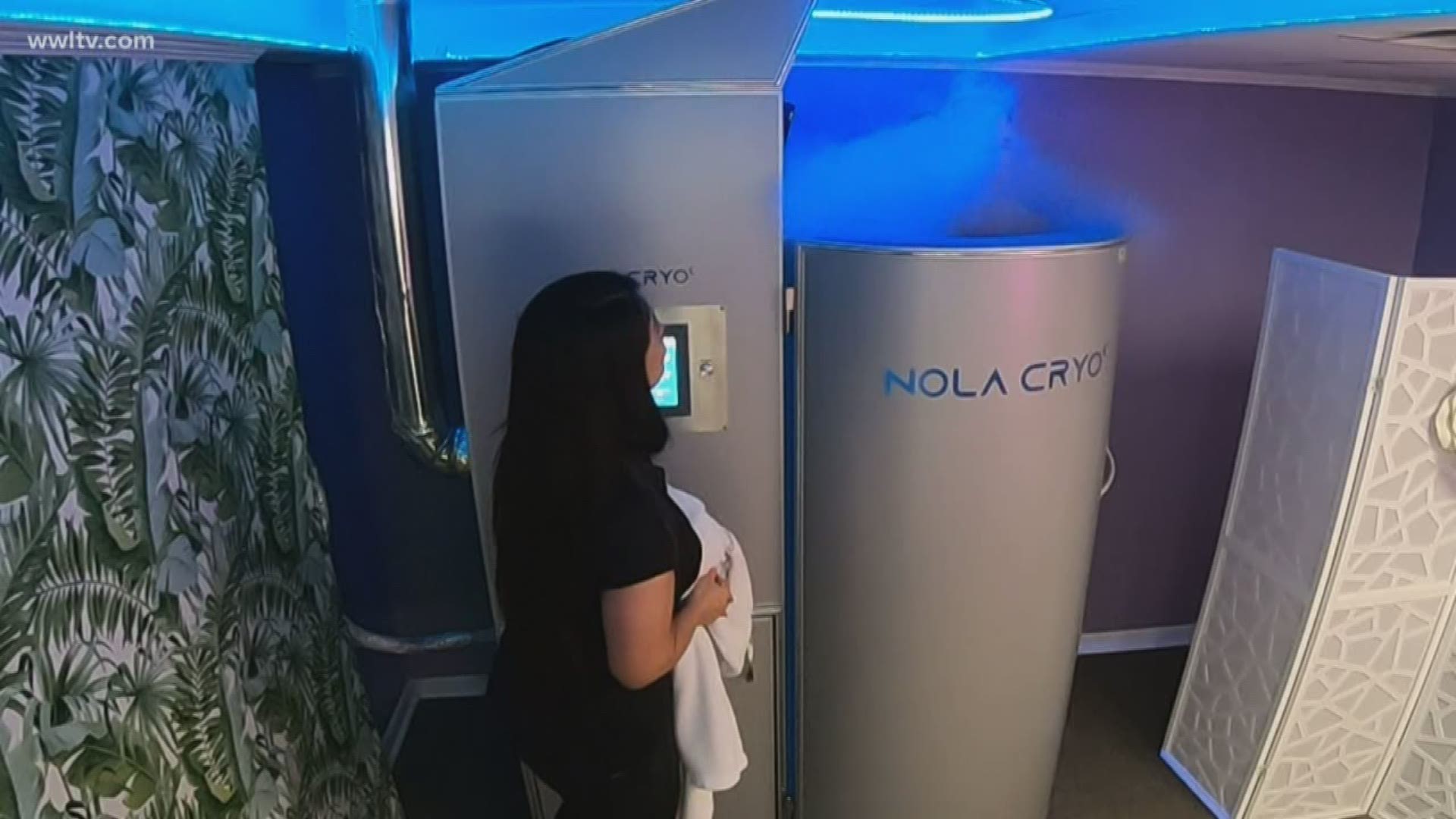 Cryotherapy Chamber in Wellness Spa