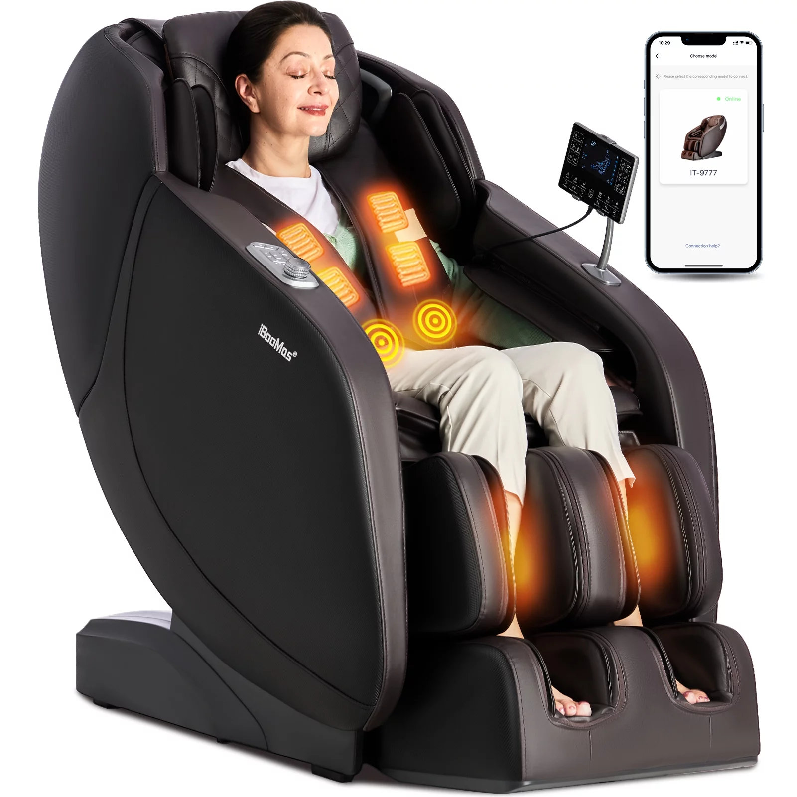 Zero-Gravity Massage Chair in Spa